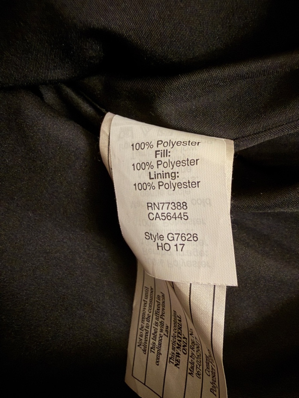 J. Crew black and white Herringbone quilted vest - Picture 7 of 7